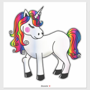 Pegatina Unicornio
