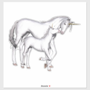 Pegatina Unicornio