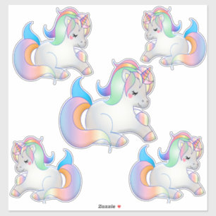Pegatina Unicornio