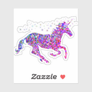 Pegatina Unicornio acrílico