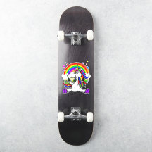 Unicornio arcoiris para skatboard
