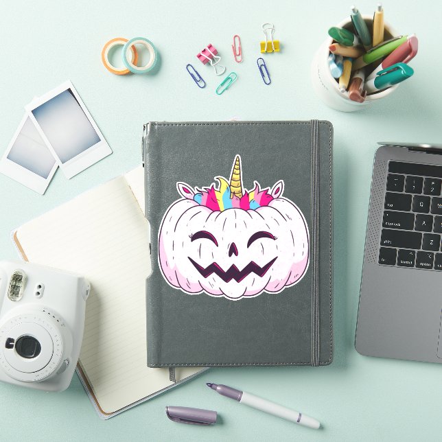 Pegatina unicornio de Halloween (Funda para iPad)