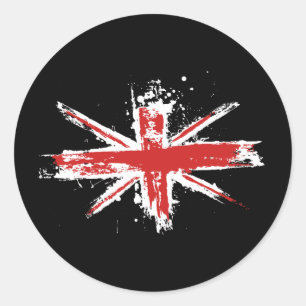 Pegatina Union Jack Splatter