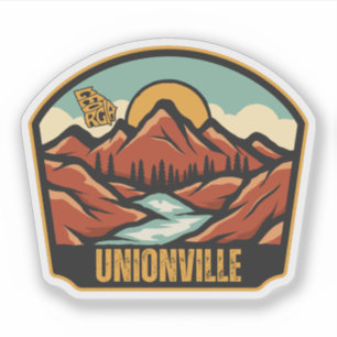 Pegatina Unionville, Georgia