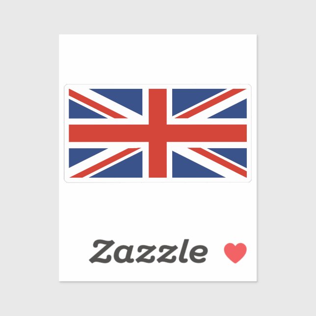 Pegatina United Kingdom of Great Britain and Northern Irela (Hoja)