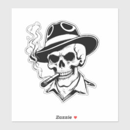 Pegatina Universal Halloween Skeleton Sticker