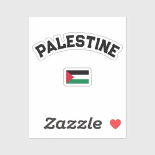 Pegatina Universidad Estatal de Varsity de Palestina