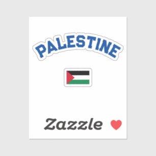 Pegatina Universidad Estatal de Varsity de Palestina