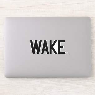 Pegatina Universidad Wake Forest   Wake Wordmark