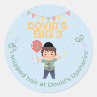 Pegatina Upsherin personalizado