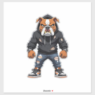 Pegatina Urban Alpha Bulldog � Street Style Mascot 