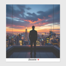 Urban Sunset Reflections