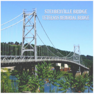 Pegatina US Ohio - Virginia - Puente Steubenville -