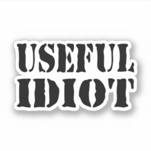 PEGATINA USEFUL IDIOT