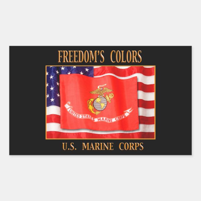 PEGATINA USMC (Anverso)