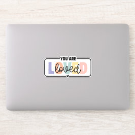 Pegatina Usted es una cita de salud mental querida