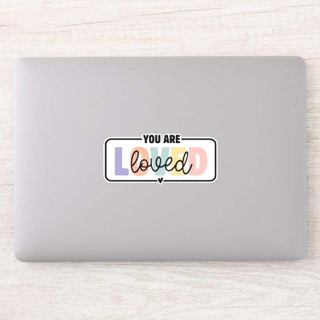 Pegatina Usted es una cita de salud mental querida (Ordenador)