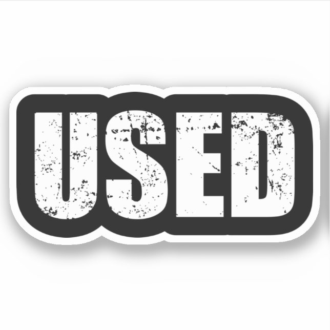 PEGATINA UTILIZADO (Anverso)