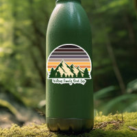 Vacaciones naturales personalizadas Botella de agu