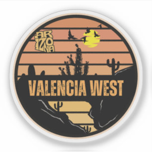 Pegatina Valencia West, Arizona