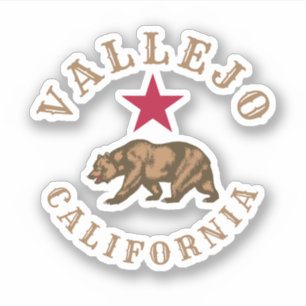 Pegatina Vallejo, California