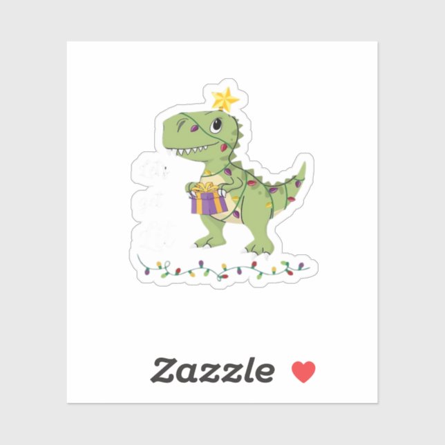 Pegatina Vamos a conseguir Navidades livianos clásicos (Hoja)