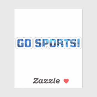 Pegatina ¡Vamos Deportes!