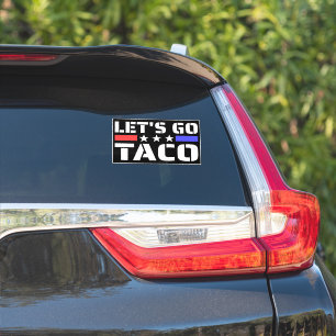 Pegatina Vamos Taco Funny Tacos