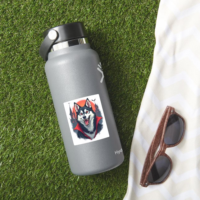 Pegatina Vampire Husky Bite (HydroFlask Insitu)