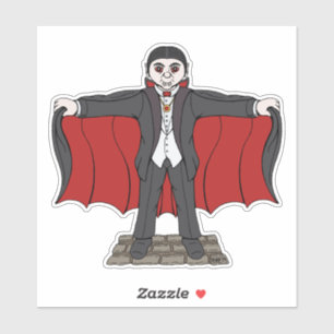 Pegatina Vampiro cutáneo/dracula