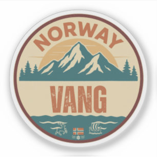 Pegatina Vang, Noruega Noruega