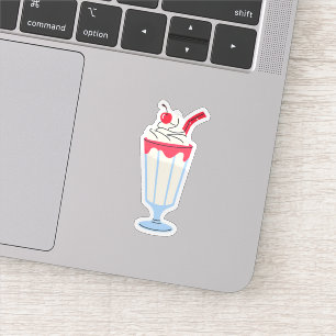 Pegatina Vanilla Cherry Milkshake