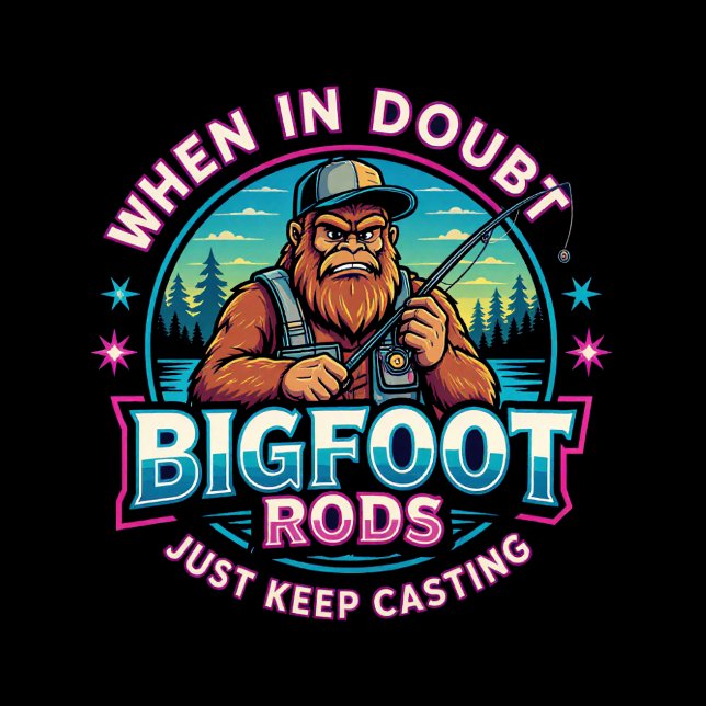 Pegatina Varillas Bigfoot Cuando Estés en Duda (Subido por el creador)