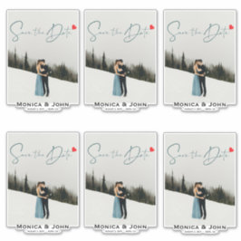 Pegatina Varios Guardar la foto de fecha personalizada