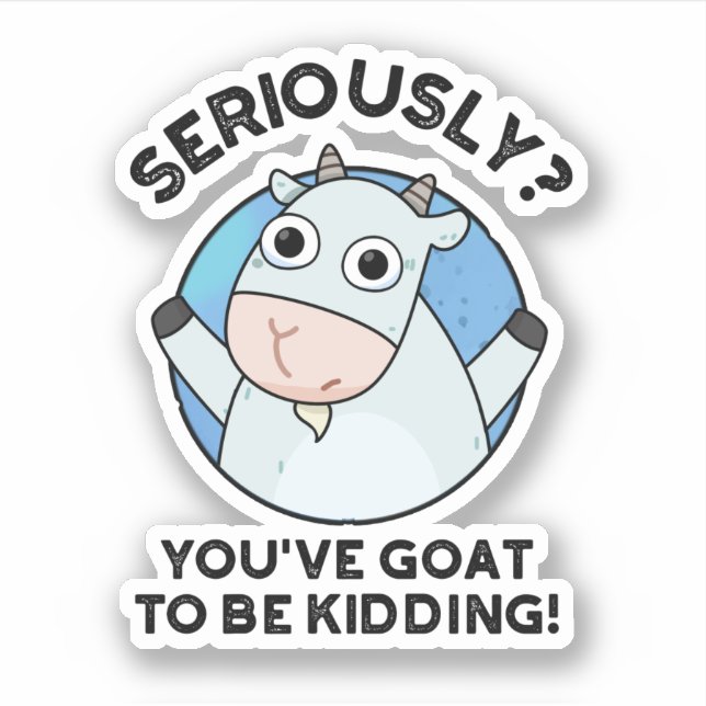 Pegatina Vas a estar dando un divertido bollo animal (Anverso)