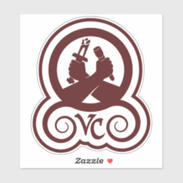 Pegatina VCman Troll Cross Decal