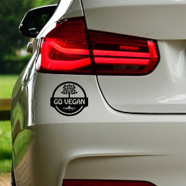 Pegatina Ve a Vegan,