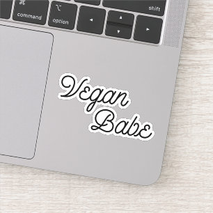 Pegatina Vegan Babe