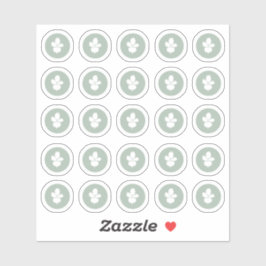 Pegatina vegetariano de elección de comida