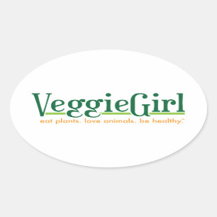 Pegatina VeggieGirl