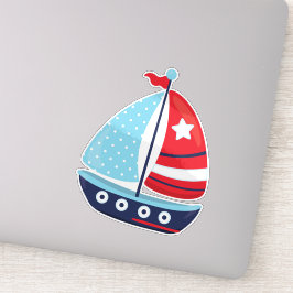 Pegatina Vela, vela, vela, vela, barco, barco