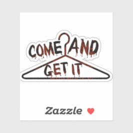 Pegatina Ven Y Obtén La Elección