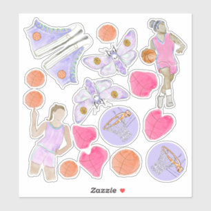 Pegatina Ventilador de baloncesto