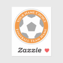 Ventilador de fútbol con nombre de equipo en un