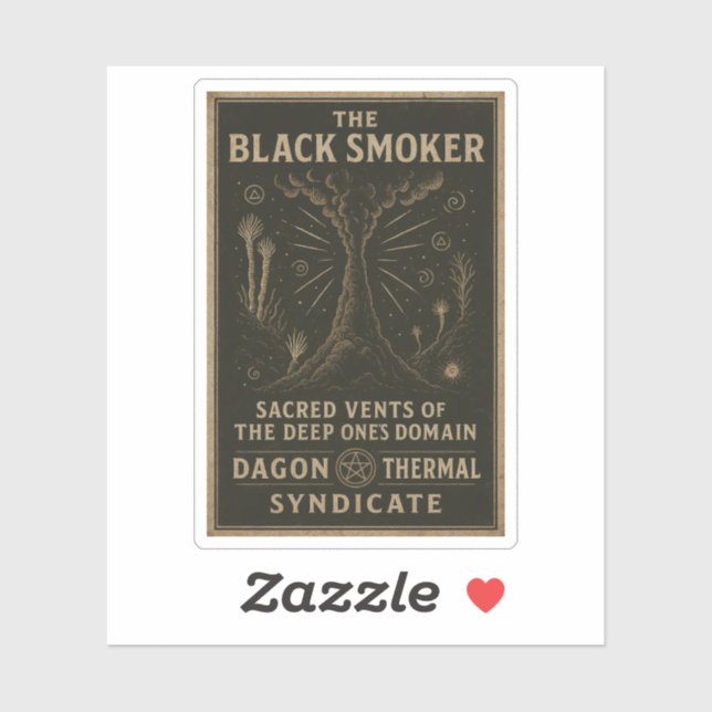 Pegatina Ventos sagrados del dominio de uno profundo - Dago (Hoja)