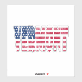 Pegatina Vermont state