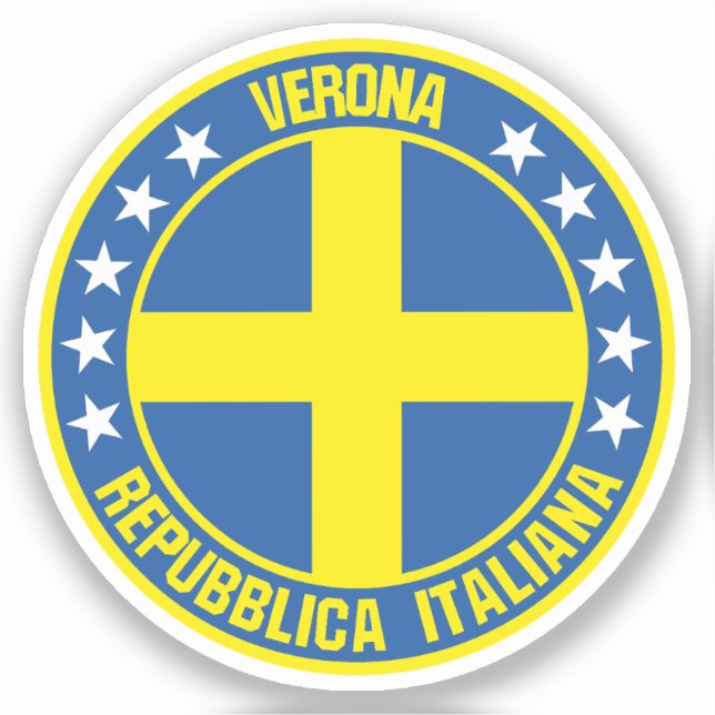 Pegatina Verona (Anverso)