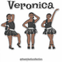 Vestido plateado negro #1