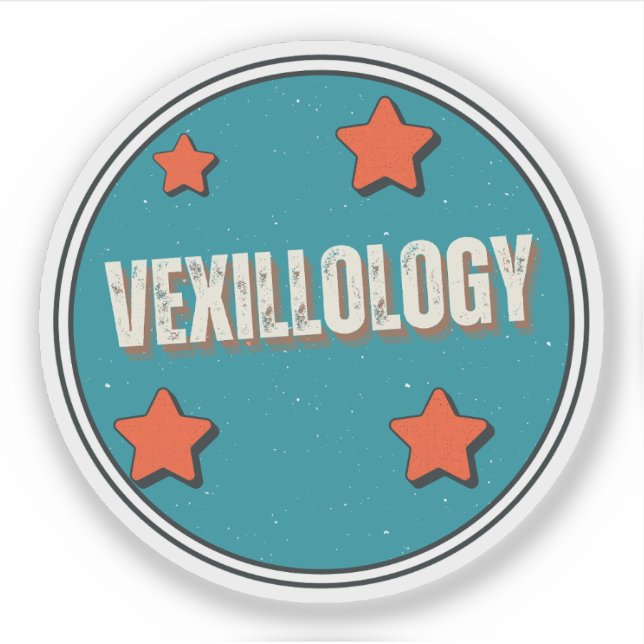 Pegatina Vexilología (Anverso)