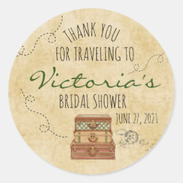 Pegatina Viaje Bridal Shower